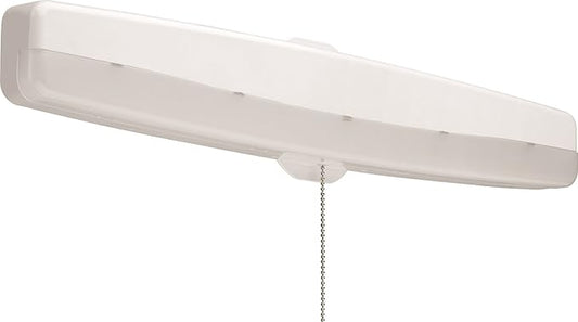 Lithonia Lighting FMMCL 24 840 S1 M4 LED Flush Mount Closet Light with Pull Chain, White, 24"