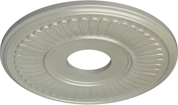 Ekena Millwork CM15BEFCS 15-3/4" x 3-7/8" x 3/4" Berkshire Ceiling Medallion, Flash Copper