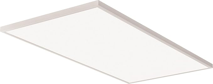 Lithonia Lighting CPANL 2x4 LED Flat Panel Light, 2 Ft. x 4 Ft. LED Light Panel, Ceiling Lighting Fixture, 4000/5000/6000 Adjustable Lumens, 3500K/4000K/5000K Switchable CCT, White