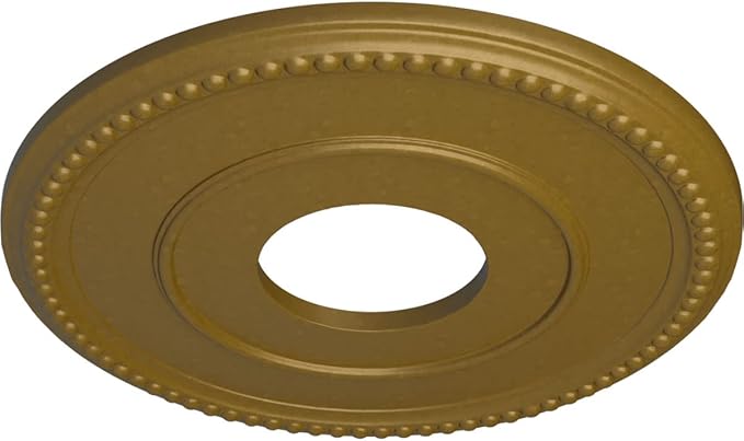 Ekena Millwork Bradford Ceiling Medallion, Gold