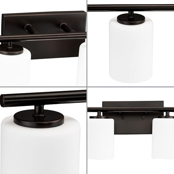 Progress Lighting P300385-020 Replay Bath & Vanity, 6-Light, Antique Bronze