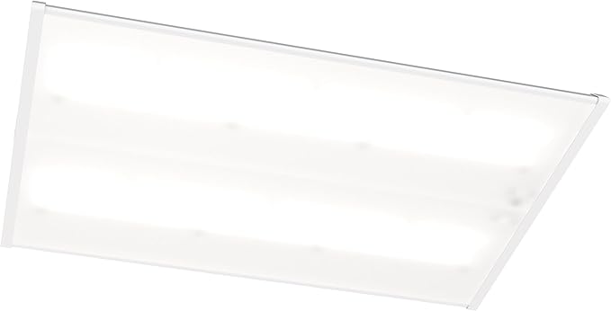 Lithonia Lighting I-Beam LED High Bay Light, Ceiling Lighting Fixture, Adjustable 12000/16000 Lumens, Selectable 4000K/5000K, LED Work Light, MVOLT 120-277V (IBE ALO21 MVOLT SWW9 80CRI DWH)