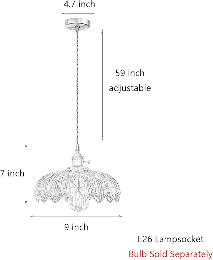 Milk White Glass Pendant Light Fixtures Medium 9.8 Inches Lampshade Gold Brass Finish and Switch Vintage Pendant Ceiling Lamp Copper Pendant Lighting (Milk White)