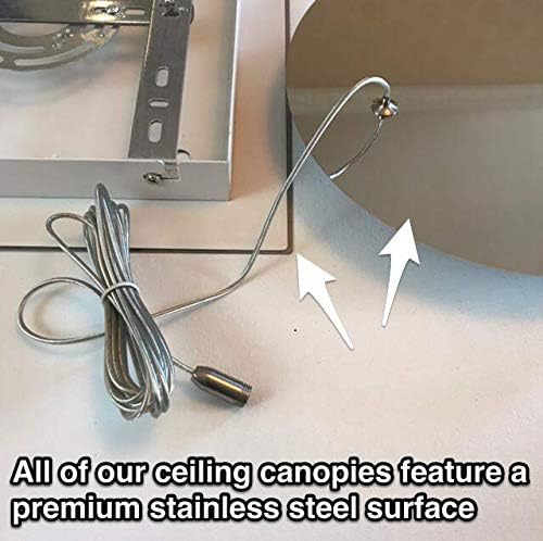CANALIS 9 Mini Pendant Lighting Black - LED Hanging Light Fixture for Kitchen Island, Bar, Foyer - Cluster Pendants - Dimmable, Adjustable Wire, Lamp Bulb Included