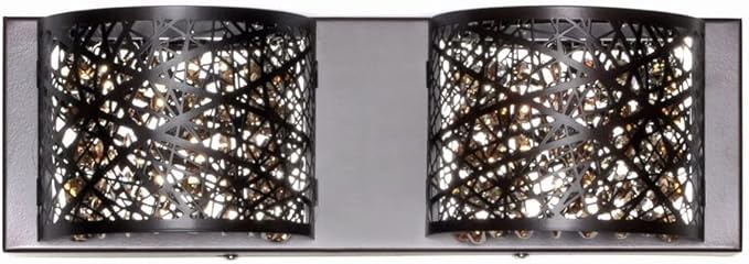 ET2 Inca-2 Light Wall Mount in Contemporary Style-4.25 Inches Wide by 5 inches high-Polished Chrome Finish-Xenon Lamping Typ