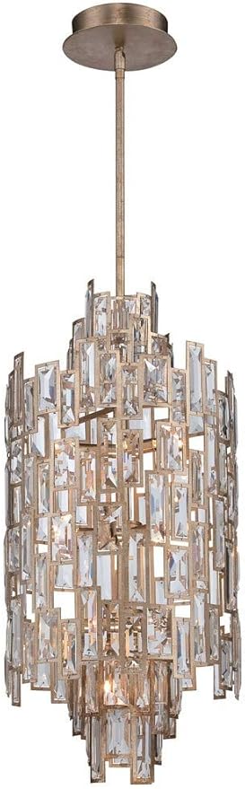 Metropolitan N6673-274 Bel Mondo Pendant, 10-Light Xenon 400 Total Watts, Luxor Gold