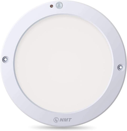 S NMT Motion Sensor Led Ceiling Light 1200 Lumen,100 Watt Equivalent for Stairs,Basements,Porches,Closets,Hallways,Indoor/Outdoor,Daylight White 4000K