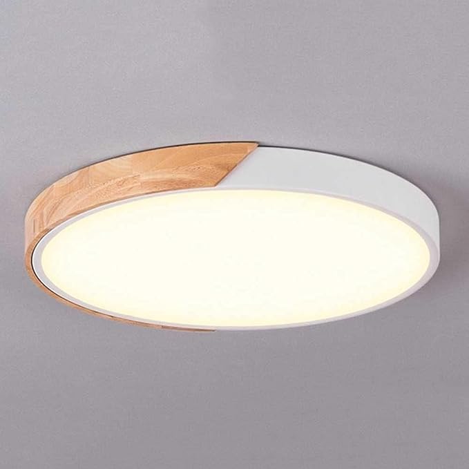 Ceiling Lamp Modern Minimalist Round Ceiling Light Fixture Flat Light Energy-Saving Easy Installation Bedroom Lights Living Room,Chandelier