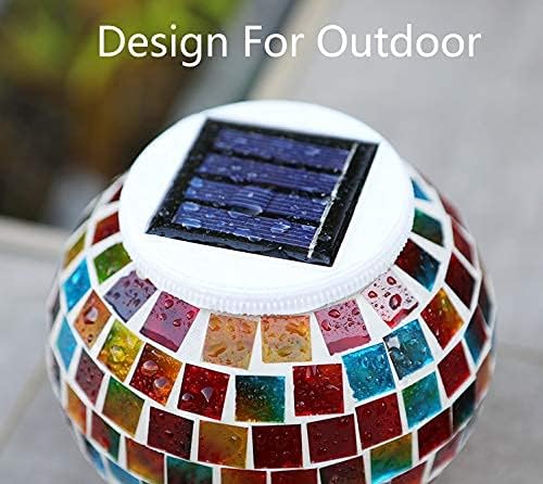 Starryfill Color Changing Solar Glass Block Led Table Lights - Rechargeable, Outdoor & Indoor, Ideal Gifts