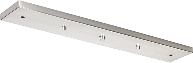 Progress Lighting P8404-09 Traditional/Casual Canopy Accessory, Brushed Nickel 0.75x23.25x4.25
