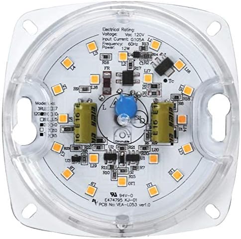 3" LED Light Engine Retrofit Kit - 4.04" Overall Size, 10W, 4000K, 750LM, 120V, CRI90, Dimmable, UL/ES/JA8 Certified - Ideal for Ceiling Flush Lights, Ceiling Fans, Pendants & Garden Light