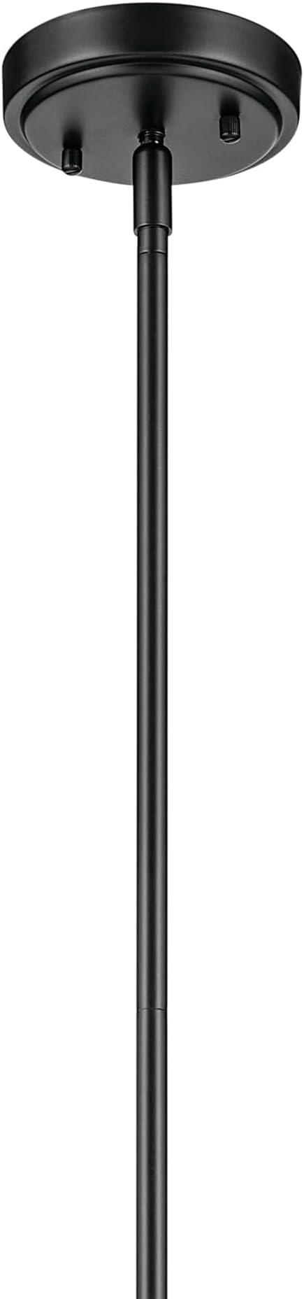 Everly 15.25" 1-Light Bell Pendant with Clear Seeded Glass in Black, for a Kitchen Island, Dining Nook, or Home Bar, (15.25" x 10.5") 42141BKCS
