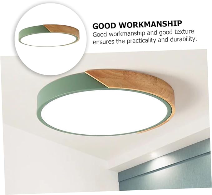 TEHAUX 1pc Modern Minimalist Ceiling Lamp Simple Decorative Light Fixture for Home and Restaurant Easy to Install for Bedroom Living Room and Hallway