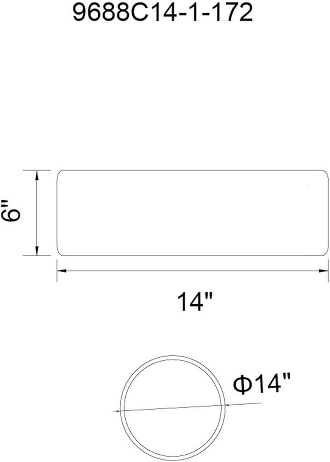 CWI Lighting 14" White Flush Mount Light for Hallway, Bedroom – 2-Light Drum Shade Design with E26 Bulb Base – LED Compatible, Soft Diffused Glow – BACL Certified