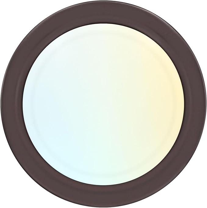 LUXRITE 6 Inch LED Disk Lights, Dimmable Flush Mount Ceiling Light, 5CCT Selectable 2700K 3000K 3500K 4000K 5000K, 12.5W, 1000LM (Bronze, 1 Count (Pack of 1))