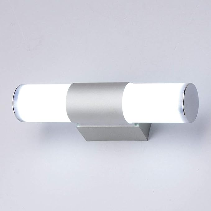 Modern Led Wall Light with High-Transmittance Shade Simple Design Home Lamp for Garden and Indoor Use Body Easy to Install