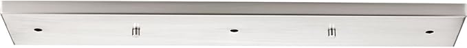 Progress Lighting P8404-09 Traditional/Casual Canopy Accessory, Brushed Nickel 0.75x23.25x4.25