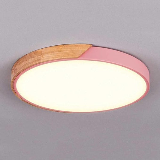Ceiling Lamp Modern Minimalist Round Ceiling Light Fixture Flat Light Energy-Saving Easy Installation Bedroom Lights Living Room,Chandelier
