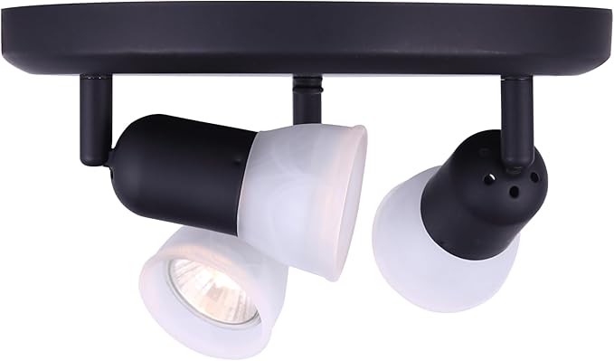CANARM LTD. ICW356A03ORB10 James 3 Bulb Ceiling/Wall Light, Oil Rubbed Bronze