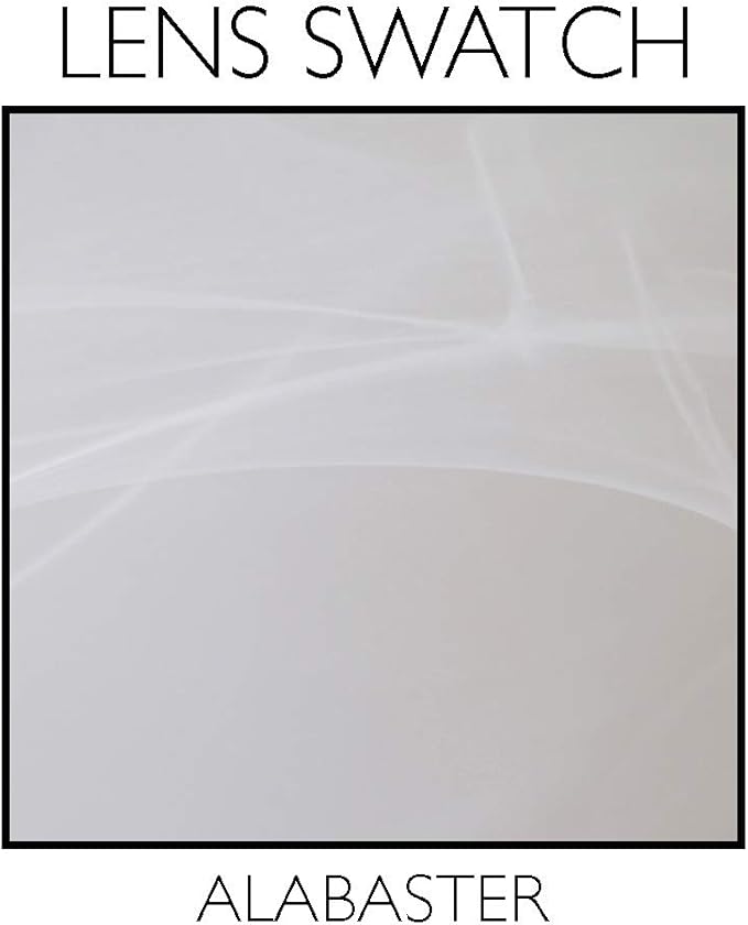 Design House 514588 Marlowe Traditional 1-Light Indoor Wall Light Dimmable Alabaster Glass for Bathroom Bedroom Hallway, Satin Nickel
