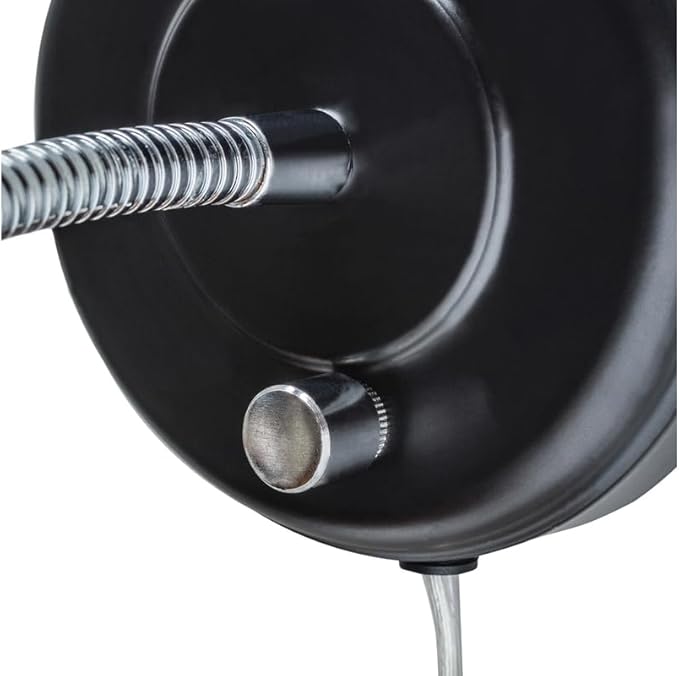 Globe Electric 65312 Ramezay Gooseneck Sconce, Matte Black, Bulb Not Included