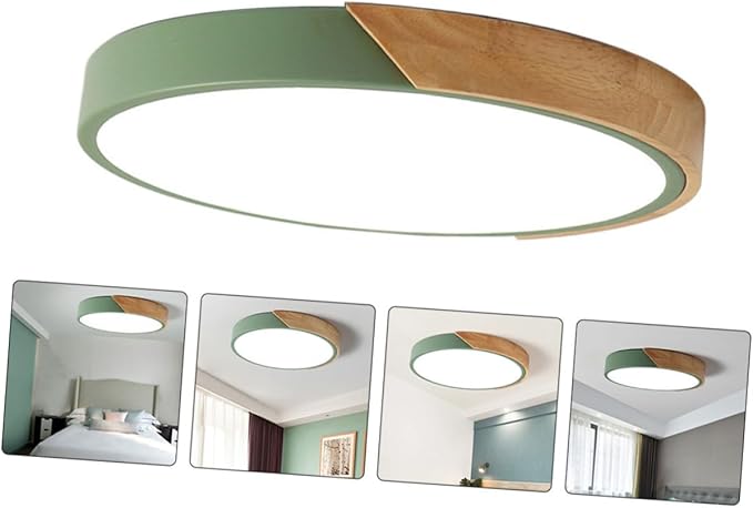 TEHAUX 1pc Modern Minimalist Ceiling Lamp Simple Decorative Light Fixture for Home and Restaurant Easy to Install for Bedroom Living Room and Hallway