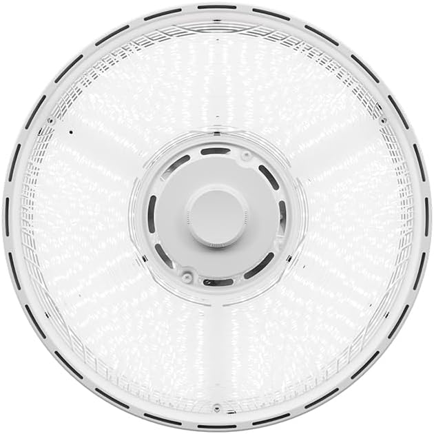 Lithonia Lighting Compact Pro Round LED High Bay Light, Ceiling Lighting Fixture, Adjustable 21000/24000/27000 Lumens, Selectable 4000K/5000K, UVOLT 120–347V, White (CPRB ALO14 UVOLT SWW9 80CRI DWH)