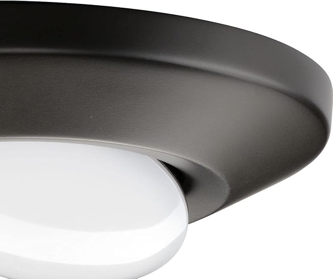 Intrinsic Collection 1-Light Antique Bronze Modern LED Surface Mount Eyeball Downlight