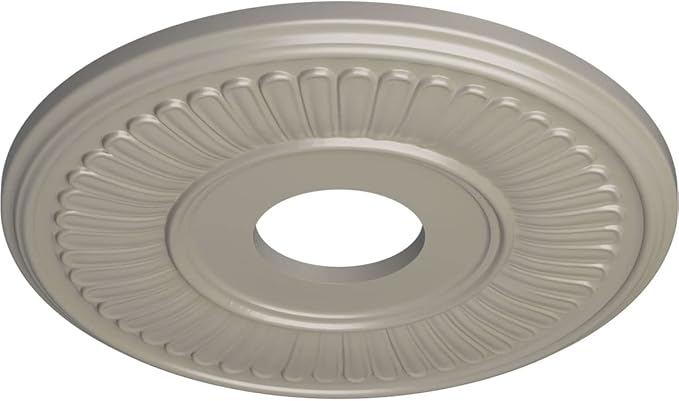 Ekena Millwork Berkshire Ceiling Medallion, Pearl White