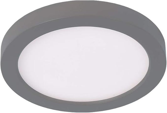 WAC Lighting, Round 5in LED Energy Star Flush Mount 3500K in Bronze