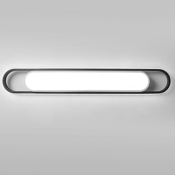 Modern LED Ceiling Lights,6500K Flush Mount Ceiling Lamp,50W Metal Smart Ceiling Chandelier Lighting Fixture for Kitchen Living Room Bedroom Dining Room Office Garage (36.2")
