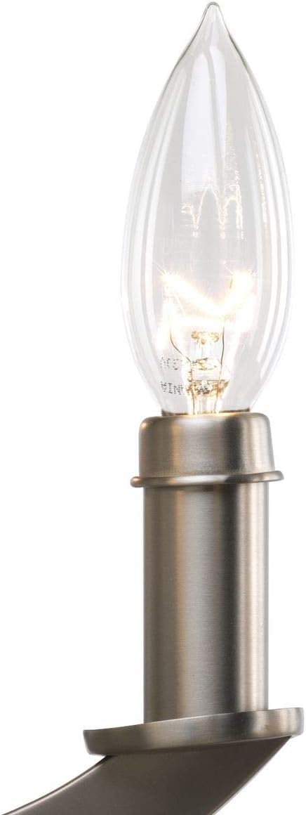Equinox Collection Silver Six-Light Luxury Hanging Pendant Light