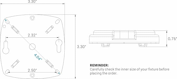 3" PCB Size,4.04" Overall Size,10W,3000K,750LM,120V,CRI90,Dimmable LED Light Engine, Retrofit Light Kit for Ceiling Flush Light,Ceiling Fan Light,Pendant,Lantern,Garden Light, UL/ES/JA8