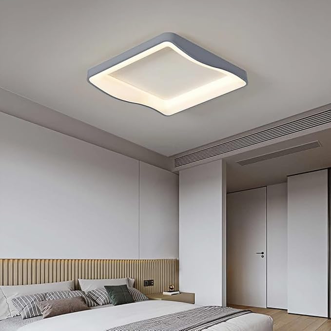 Minimalist LED Ceiling Light, Modern Living Room Flat Ceiling Lighting, Bedroom Close To Ceiling Lamp Fixtures, Creative Study Balcony Saving Ceiling Lights, For Kitchen Island Office Hallwa