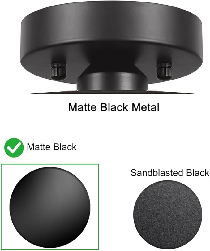 Black Crystal Ceiling Light Fixture - Modern Semi Flush Mount Ceiling Chandelier Lighting for Hallway, Kitchen & Foyer | Dazzling Prism Chandelier with Easy Installation,1 Light, 9 in