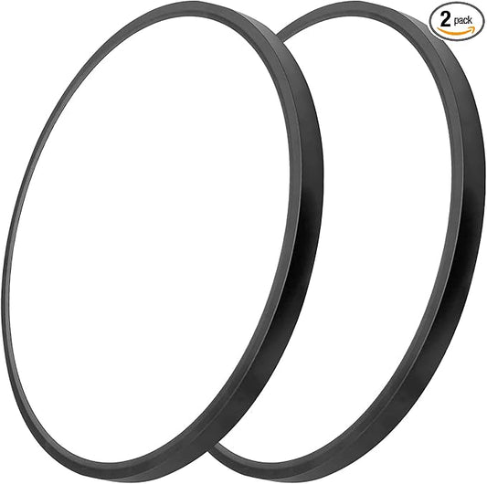 2 Pack 24 Inch Large LED Flush Mount Ceiling Light, 50W,5480LM, 3000K/4000K/6000K CCT Selectable,Black Round Flat Panel Low Profile Ceiling Light Fixtures for Hallway, Kitchen, Bedroom, Laundry Room