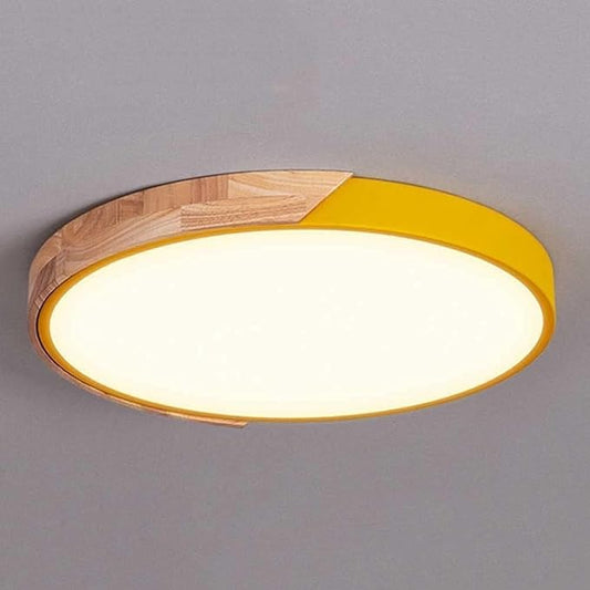 Ceiling Lamp Modern Minimalist Round Ceiling Light Fixture Flat Light Energy-Saving Easy Installation Bedroom Lights Living Room,Chandelier