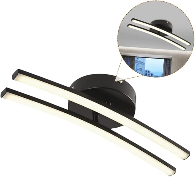 Modern Minimalist Ceiling Light Fixture Elegant and Warm Design for Living Bedroom Hallway and Office Easy to Install Soft Lighting Charming Decorative