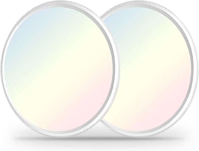 2Pack Led Ceiling Light, 42W 4500LM Ultra-Thin Surface Mount Light Fixtures, 15.8 Inch 3000K/4500K/6000K 3CCT Selectable Flush Mount Ceiling Light for Living Room, Bedroom, Kitchen