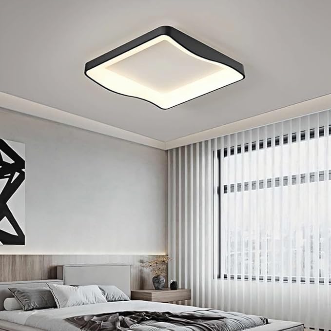 Minimalist LED Ceiling Light, Modern Living Room Flat Ceiling Lighting, Bedroom Close To Ceiling Lamp Fixtures, Creative Study Balcony Saving Ceiling Lights, For Kitchen Island Office Hallwa
