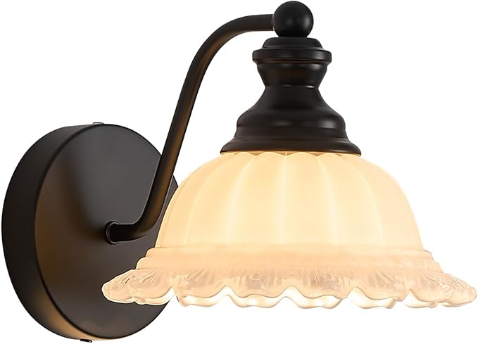 XIEDUN Vanity Light Black Wall Sconces Modern Bathroom Sconces