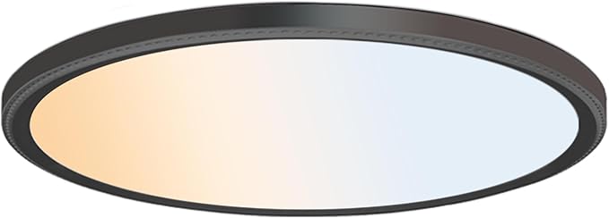 3CCT 3000k/4000k/6000k Selectable, Led Flush Mount Ceiling Light, 20 Inch 5000LM Round Modern Flat Panel,Super Slim for Living Dining Kitchen Bedroom Room