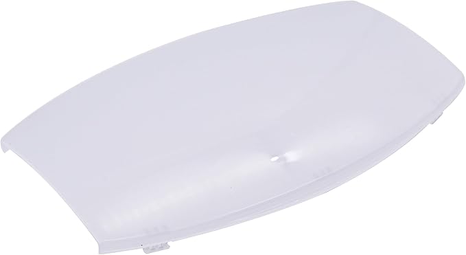 Facon Replacement Cover for Larger Oval Pancake Light, 1Pc Frosted Lens Cover for Model#DDS01-608 / DDS01-608-CW