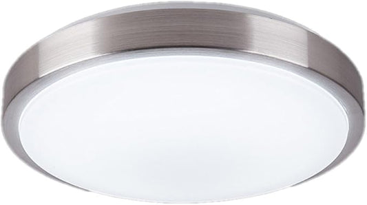 8-Inch LED Ceiling Lights, Flush Mount Lighting Round,5000K Natrual White,12W 880LM 80W Incandescent Equivalent(AC85V-265V),Closet Light,Ceiling Lighting for Kitchen Bathroom Dining Room