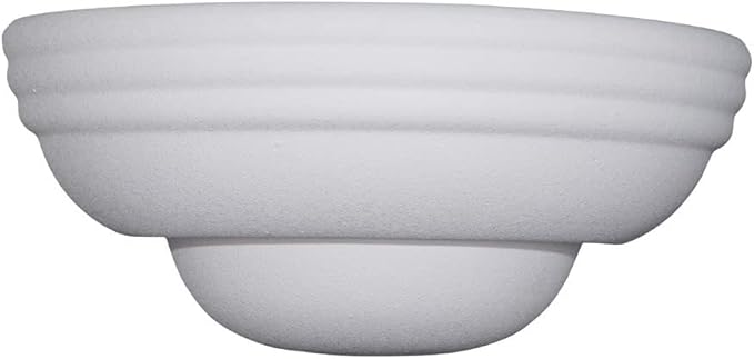 Designers Fountain Value Wall Sconce Light, 5.5 Inch Lighting Fixture for Bedroom, Bathroom and Entryway, White, 6030-WH