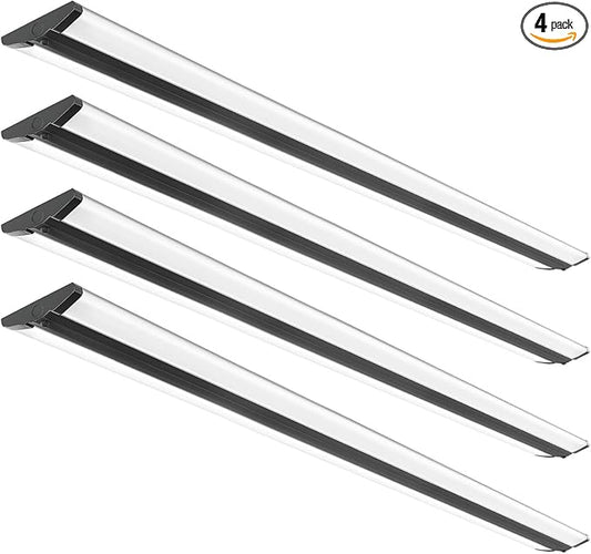 FAITHSAIL 8FT LED Shop Light, 110W LED Wraparound Ultra Slim Strip Lights, 12600 Lumens, 5000k Garage Lighting, 8 Foot Strip Light for Office, Workshop, Fluorescent Version Replacement, 4 Pack