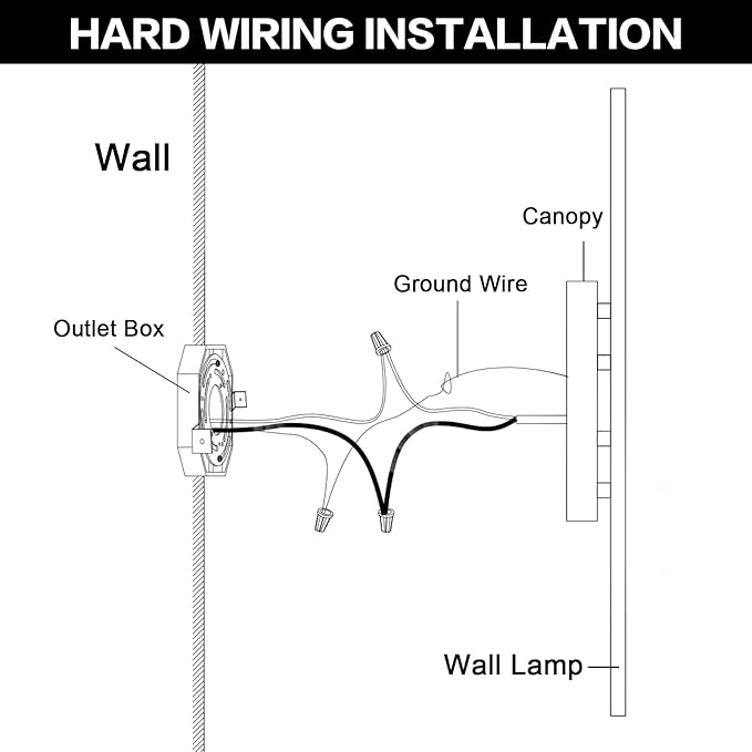 Benkut Modern LED Vanity Lights Set of 2, Black Wall Sconce with Remote Control Dimmable Indoor Wall Light Bedside Remote Sconce for Bedroom Bathroom Living Dining Room (2 Pack H19.7’’)
