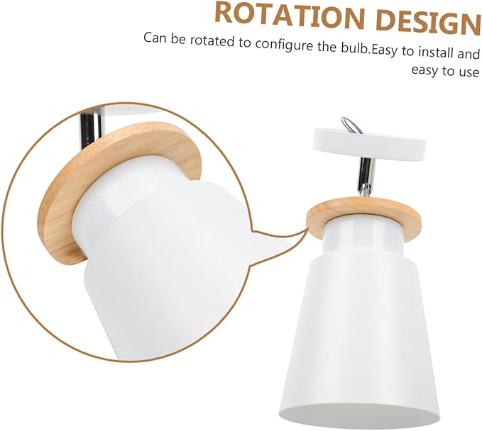 Homoyoyo Contemporary Nordic Style Ceiling Lamp Simple Design for Hallway Corridor Entryway and Living Room Lighting Easy to Install Chic and Practical Fixture