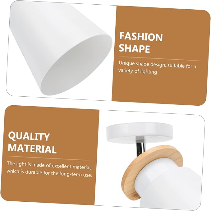 Homoyoyo Contemporary Nordic Style Ceiling Lamp Simple Design for Hallway Corridor Entryway and Living Room Lighting Easy to Install Chic and Practical Fixture
