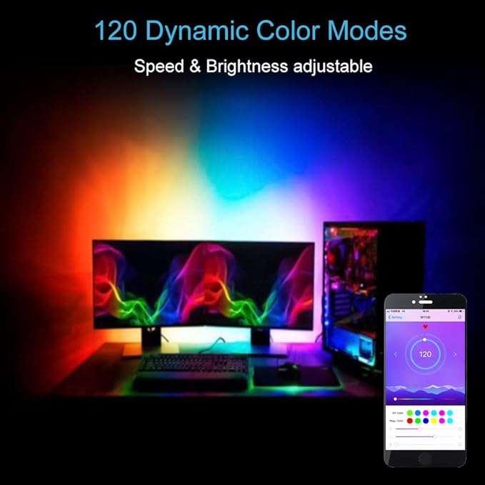 ALITOVE WS2812B WS2811 Addressable LED Bluetooth Controller iOS Android App Wireless Remote Control DC 5V~24V for SK6812 SK6812-RGBW WS2812 SM16703 Dream Color Programmable RGB LED Strip Pixel
